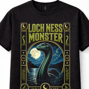 Loch Ness Monster Nessie Scottish Cryptid Folklore Lake Legend Unisex T-Shirt