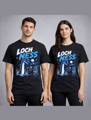 Loch Ness Monster Nessie Cryptid Lake Legend Graphic Unisex T-Shirt