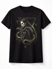 Loki Norse God Viking Mythology Serpent Runes Unisex T-Shirt