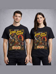 Long John Silver Pirate Captain Treasure Island Graphic Unisex T-Shirt