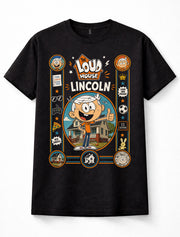 The Loud House Lincoln Loud Nickelodeon Cartoon Unisex T-Shirt