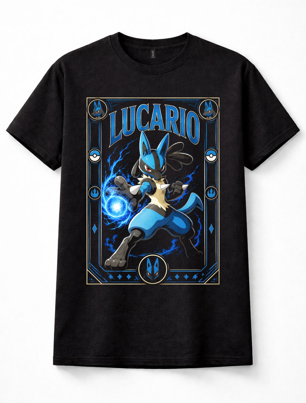 Pokemon Lucario Aura Fighting Steel Unisex T-Shirt