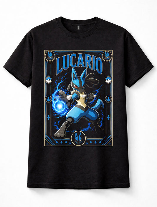 Pokemon Lucario Aura Fighting Steel Unisex T-Shirt
