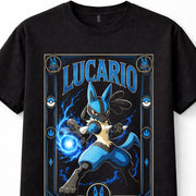 Pokemon Lucario Aura Fighting Steel Unisex T-Shirt