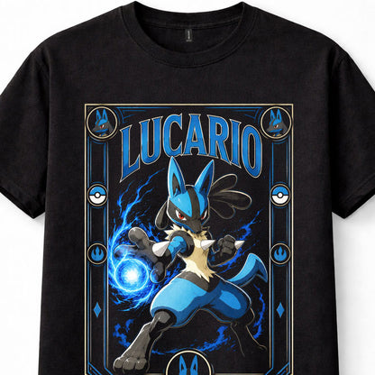 Pokemon Lucario Aura Fighting Steel Unisex T-Shirt