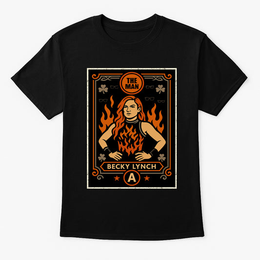 Becky Lynch The Man Retro Unisex T-Shirt Wrestling Icon Tee