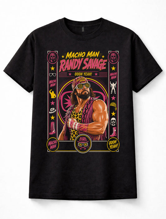 Macho Man Randy Savage WWE Oooh Yeah Wrestling Unisex T-Shirt