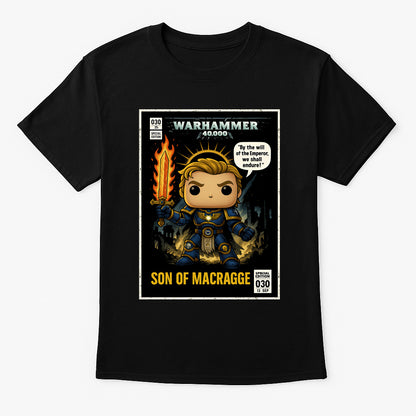Warhammer 40K Son of Macragge Unisex T-Shirt – Emperor’s Champion Retro Space Marine Tee