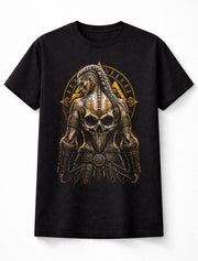 Viking Shieldmaiden Norse Skull Valkyrie Warrior Unisex T-Shirt