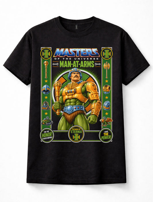Masters of the Universe Man-At-Arms Duncan Eternia Unisex T-Shirt