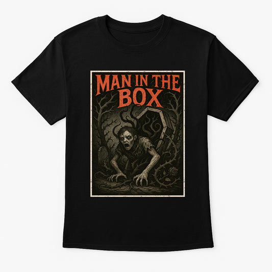 Alice in Chains – Man in the Box Unisex T-Shirt Grunge Rock Band Merch Tee
