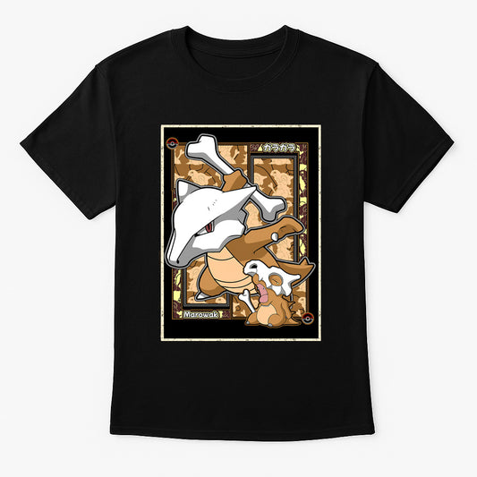 Pokémon Marowak Bone Warrior Unisex Adults & Kids T-Shirt