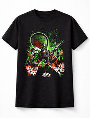 Retro Alien Invader Mars Attacks Style Graphic Adults & Kids Unisex T-Shirt
