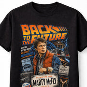 Back To The Future Marty McFly DeLorean Movie Unisex T-Shirt