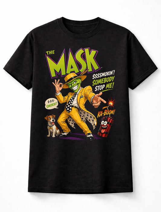 The Mask Milo SSSmokin Somebody Stop Me Comedy Movie Unisex T-Shirt