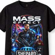 Mass Effect Commander Shepard N7 Normandy Gaming Unisex T-Shirt