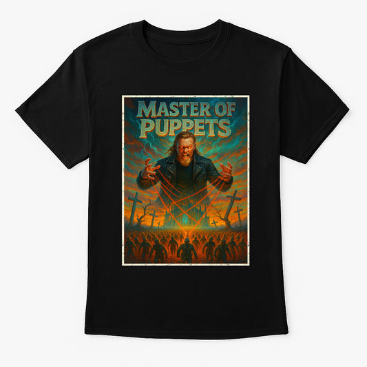 Metallica Master of Puppets Unisex T-Shirt Classic Heavy Metal Band Tee