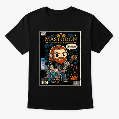 Mastodon Oblivion Progressive Metal Funko Pop Style Unisex T-Shirt
