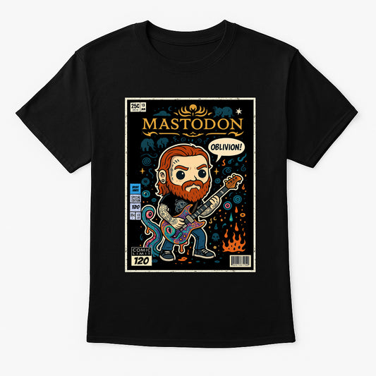 Mastodon Oblivion Progressive Metal Funko Pop Style Unisex T-Shirt