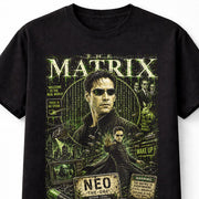The Matrix Neo Morpheus Sci-Fi Movie Graphic Unisex T-Shirt