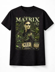 The Matrix Neo Morpheus Sci-Fi Movie Graphic Unisex T-Shirt
