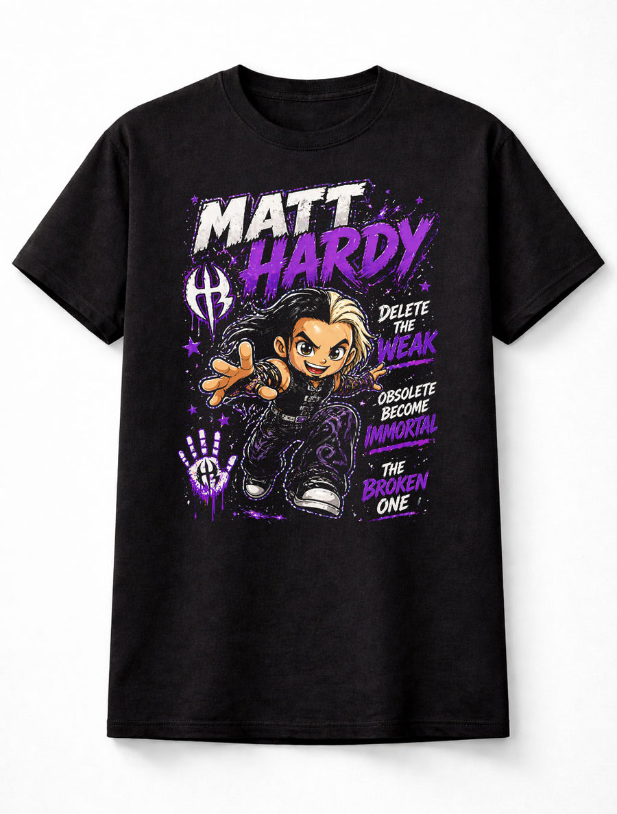 Matt Hardy Broken One DELETE WWE TNA Wrestling Graphic Unisex T-Shirt