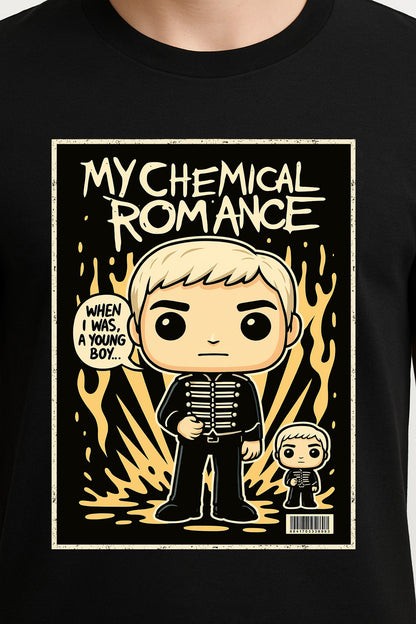My Chemical Romance “When I Was a Young Boy” Unisex T-Shirt – Emo Rock Band Comic Edition