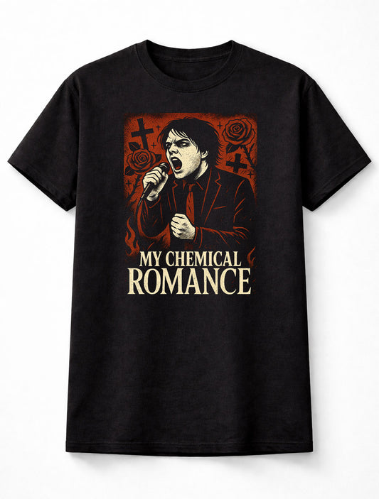 My Chemical Romance Gothic Roses Live Performance Adults & Kids Unisex T-Shirt