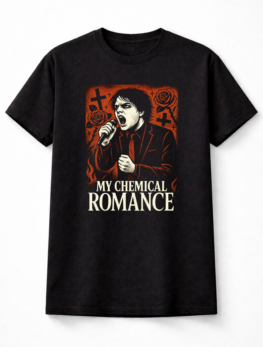 My Chemical Romance Red MCR When I Was A Young Boy Adults & Kids Unisex T-Shirt