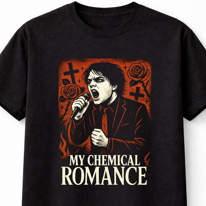 My Chemical Romance Red MCR When I Was A Young Boy Adults & Kids Unisex T-Shirt