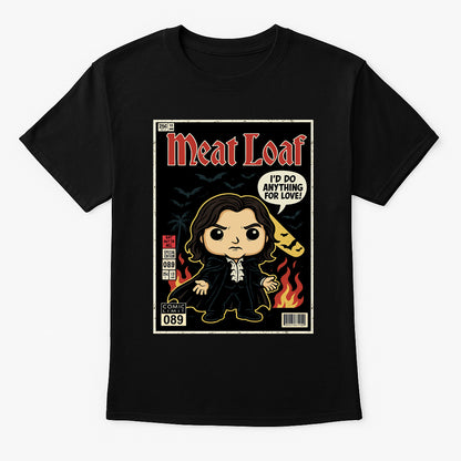 Meat Loaf Bat Out of Hell Classic Rock Funko Pop Style Unisex T-Shirt