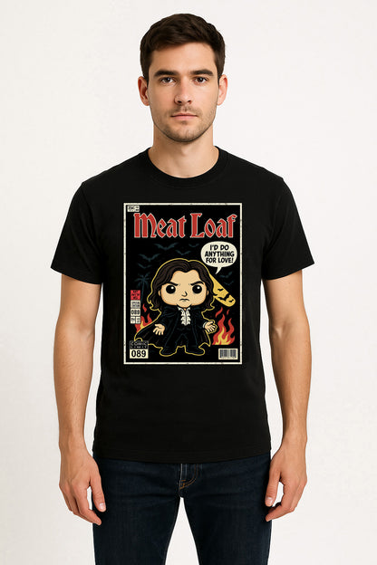 Meat Loaf Bat Out of Hell Classic Rock Funko Pop Style Unisex T-Shirt