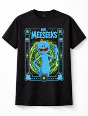 Rick and Morty Mr Meeseeks Portal Adult Swim Cartoon Unisex T-Shirt