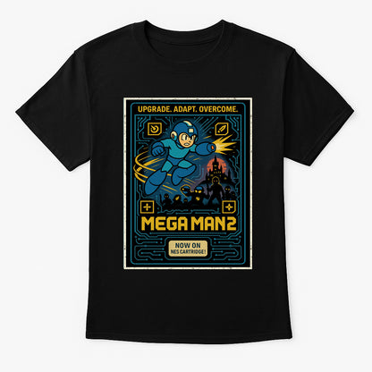 Mega Man 2 Retro Gaming Unisex T-Shirt NES Classic Robot Hero Tee