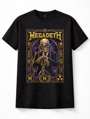 Megadeth Vic Rattlehead Thrash Heavy Metal Band Rock Music Unisex T-Shirt