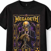 Megadeth Vic Rattlehead Thrash Heavy Metal Band Rock Music Unisex T-Shirt
