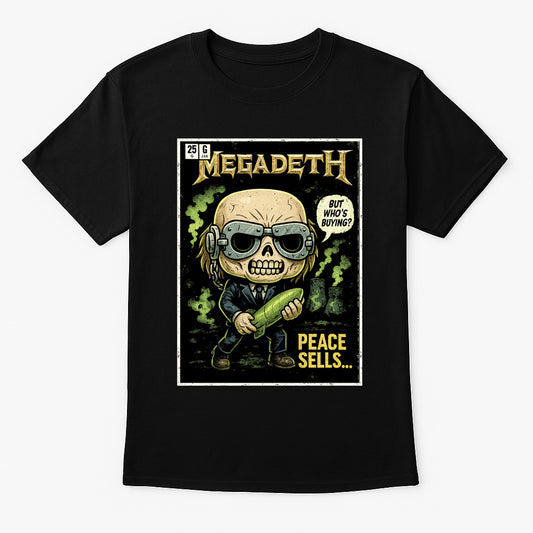 Megadeth Peace Sells Thrash Metal Funko Pop Style Unisex T-Shirt