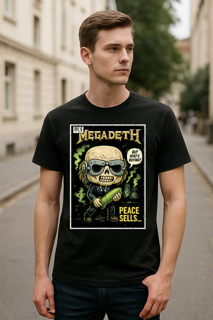 Megadeth Peace Sells Thrash Metal Funko Pop Style Unisex T-Shirt