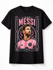 Lionel Messi Inter Miami Number 10 Argentina Football Legend Unisex T-Shirt