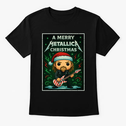 Metallica Merry Christmas Heavy Metal Unisex Christmas T-Shirt or Hoodie