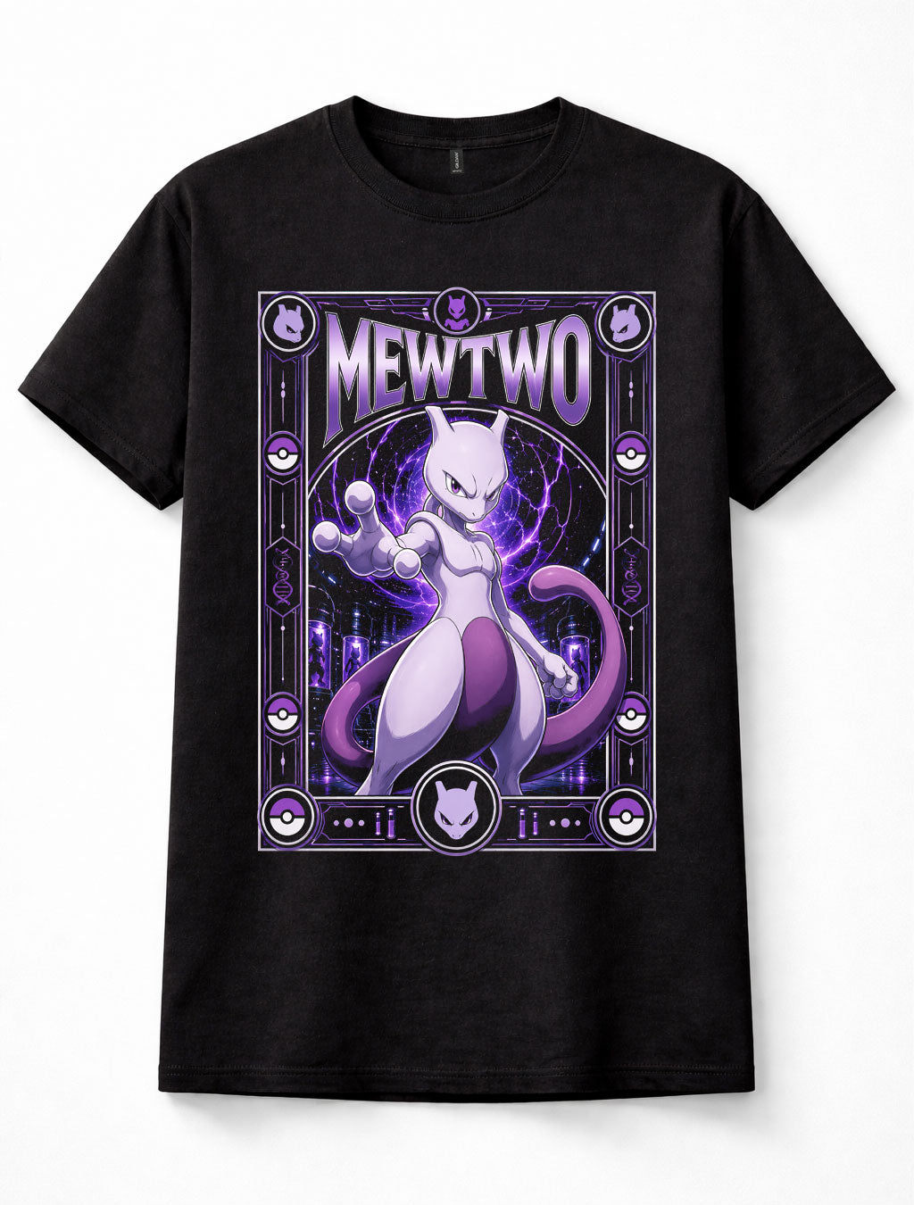 Pokemon Mewtwo Psychic Type Legendary Gamer Unisex T-Shirt