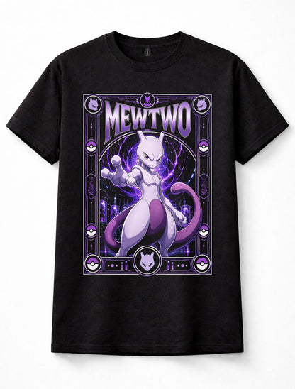 Pokemon Mewtwo Psychic Type Legendary Gamer Unisex T-Shirt