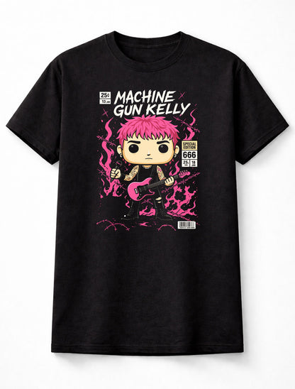 Machine Gun Kelly Pink Guitar Pop Punk Special Edition 666 Adults & Kids Unisex T-Shirt