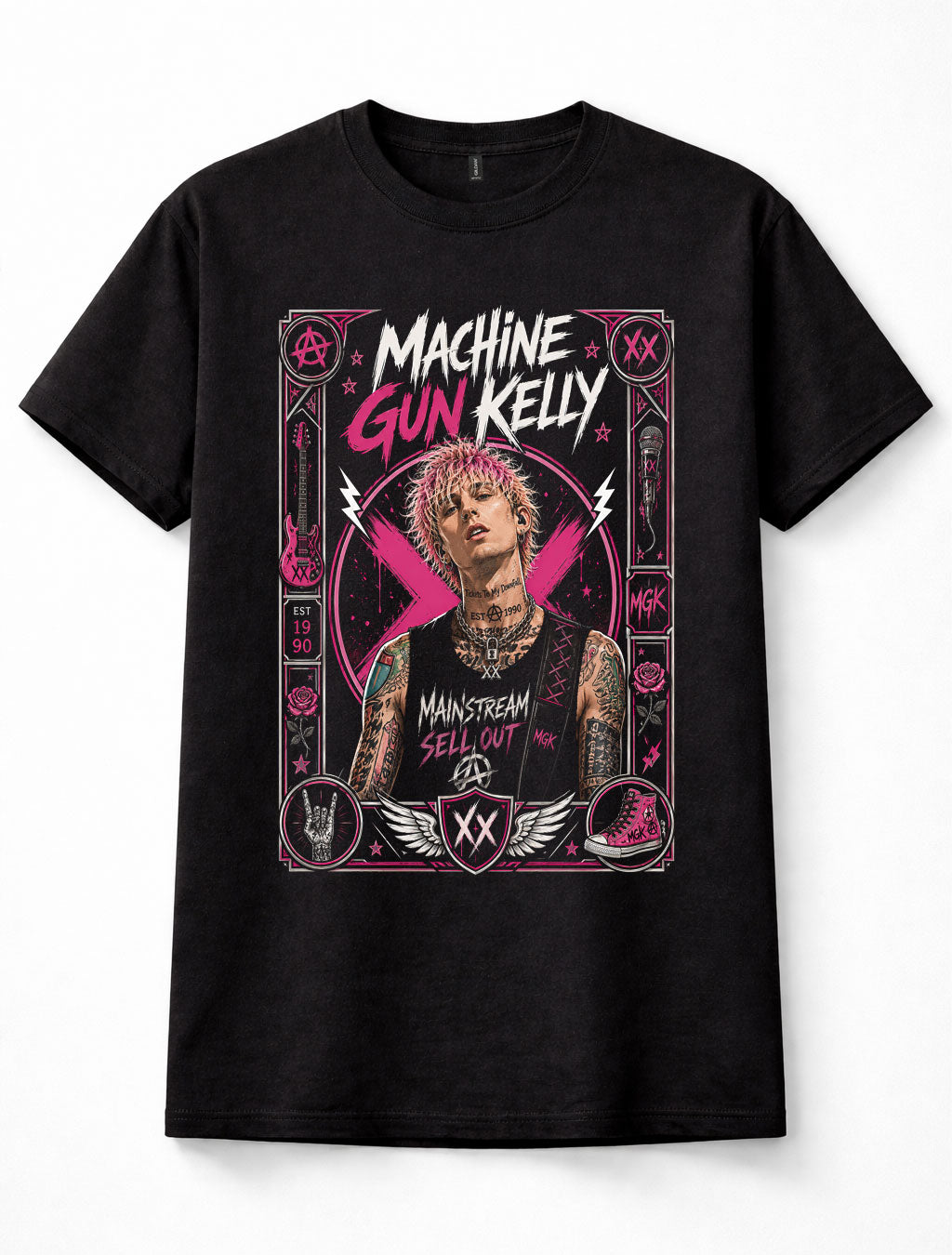 Machine Gun Kelly MGK Mainstream Sellout Pop Punk Rock Music Unisex T-Shirt