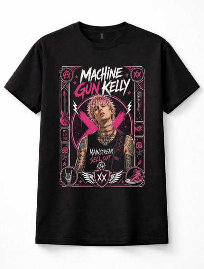 Machine Gun Kelly MGK Mainstream Sellout Pop Punk Rock Music Unisex T-Shirt