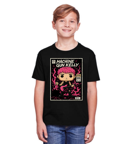 Machine Gun Kelly Pink Guitar Pop Punk Special Edition 666 Adults & Kids Unisex T-Shirt