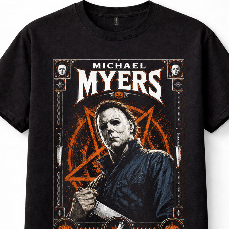 Michael Myers Halloween Horror Movie Graphic Unisex T-Shirt