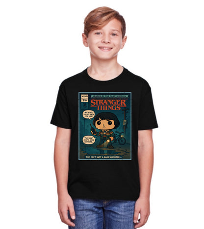 Stranger Things Mike Wheeler Leader of the Party Retro Comic Cover Unisex T-Shirt