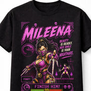 Mortal Kombat Mileena Retro Arcade Fighting Game Unisex T-Shirt