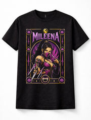 Mortal Kombat Mileena MK Gaming Ninja Fighter Retro Black Unisex T-Shirt